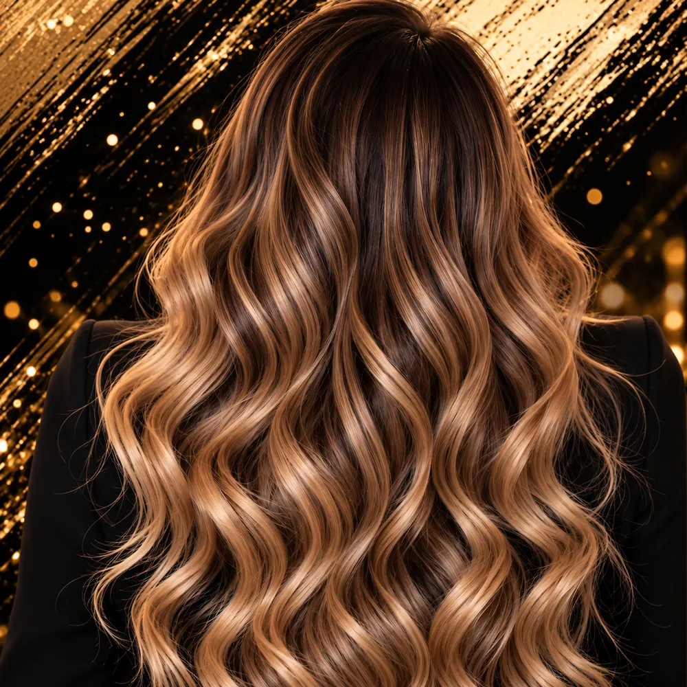 Balayage mit weichen Übergängen